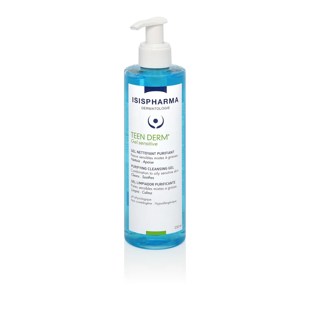 TEEN DERM GEL SENSETIVE 250ML