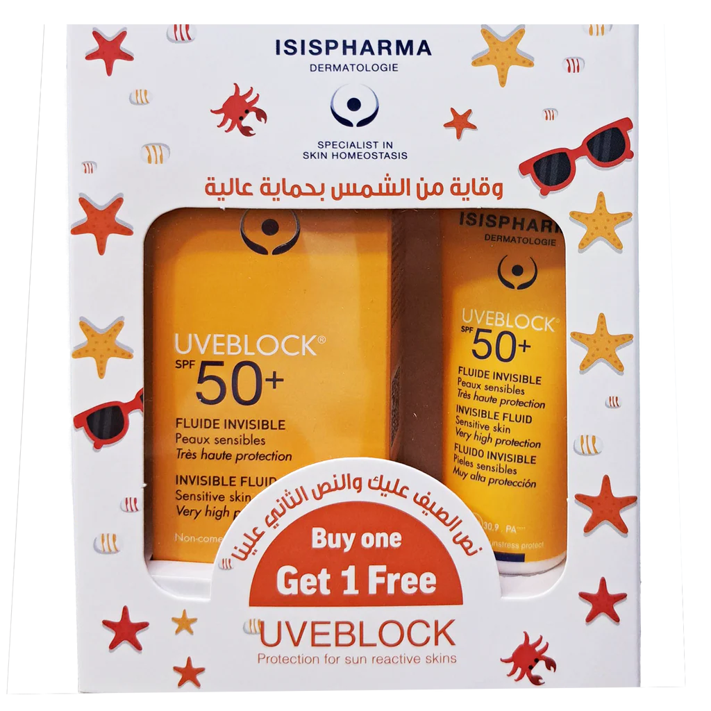 UVUVEBLOCK Fluid INVISIBLE  SPF50+  OFFER