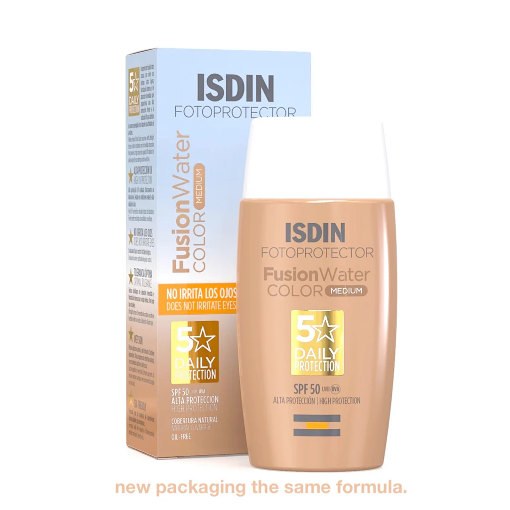 ISDIN fotoprotector fusion water SPF50  50ml medium
