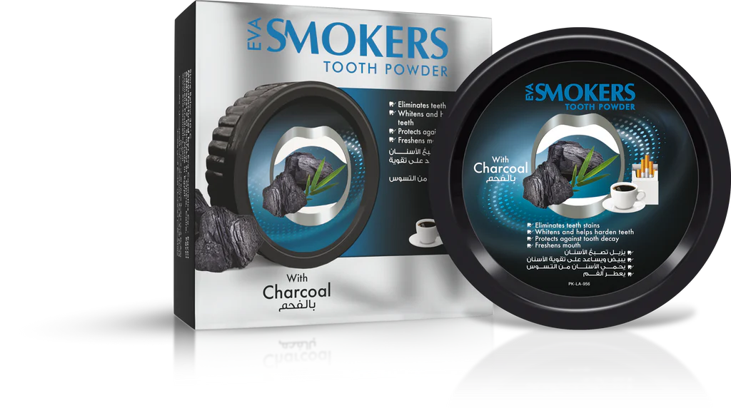 Eva Smokers Toothpowder with Charcoal 40 gm