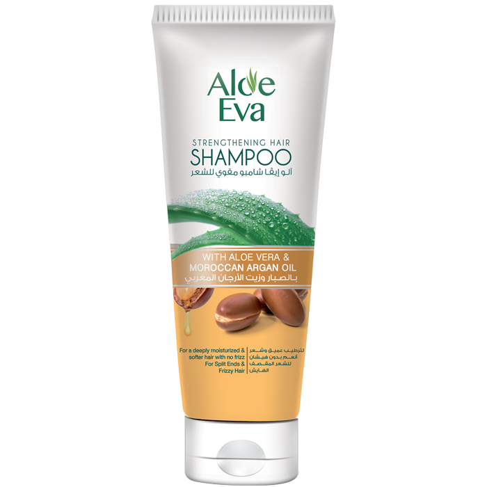 Aloe EVA Strengthening Hair Shampoo with Aloe Vera & Moroccan Argan Oil 230 ml