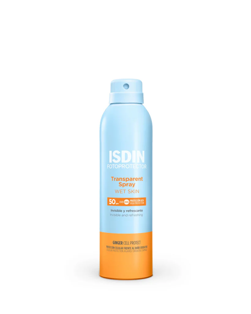 ISDIN fotoprotector  transparent spray wet skin SPF50 250ml