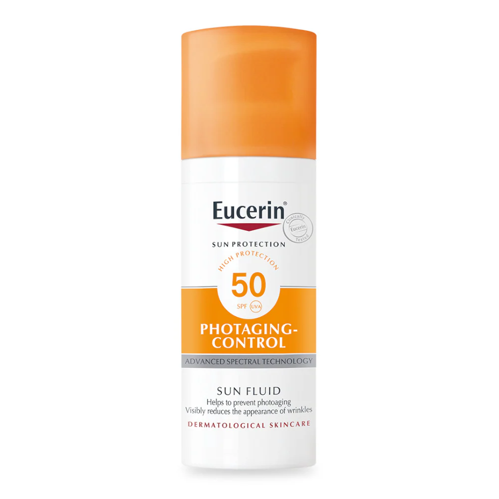 EUCERIN SUN FLUID ANTI - AGE  SPF 50+